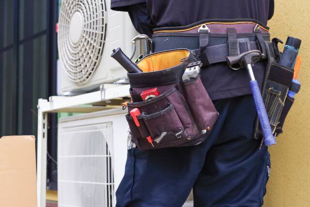 エアコンの設置作業に必要な工具